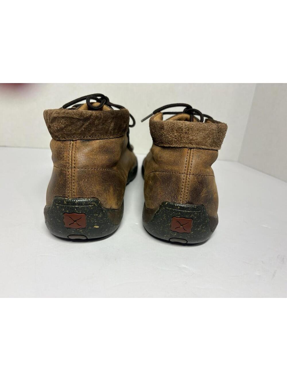 Men's Twisted X Chocolate Chukka Driving Moccasins Size 11M - Picture 2 of 12